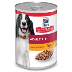 Hill's Science Plan Dog Adult Wet Food Chicken 12 boîtes de 370g