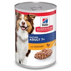 Hill's Science Plan Dog Mature Adult Wet Food chicken 12 boîtes de 370g