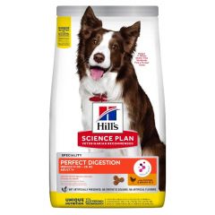 Hill's Science Plan Chien Adulte Perfect Digestion Medium 14kg