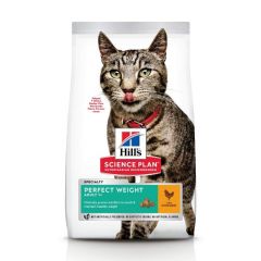 Hill's Science Plan Cat Adult Perfect Weight Chicken 2.5kg