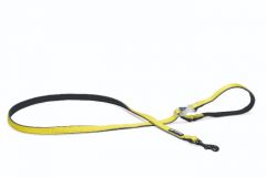Beeztees équipement de sécurité Parinca Premium LED Laisse pour chien en nylon jaune 