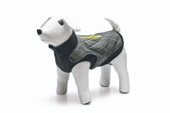 Beeztees équipement de sécurité Allia gris réfléchissant manteau pour chien 32cm