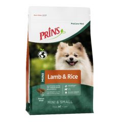 Prins ProCare Hypoallergenic Mini Agneau &amp; Riz nourriture pour chien 7.5kg 