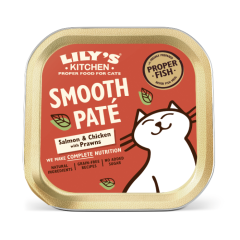 Lily's Kitchen Pâté au saumon et au poulet nourriture humide pour chat 19 x 85g