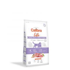 Calibra Life Dog Junior croquettes pour chiens de petites et moyennes races à l'agneau 2.5kg