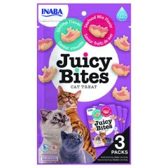 Inaba Juicy Bites Shrimp &amp; Seafood friandises pour chats