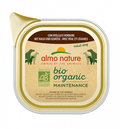 Almo Nature Dailymenu bio pate chien Veau et légumes 100gr