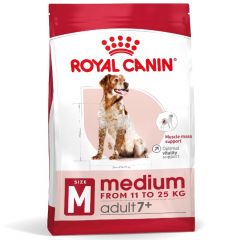 Royal Canin Croquettes pour chien Medium Adult 7+ 15kg