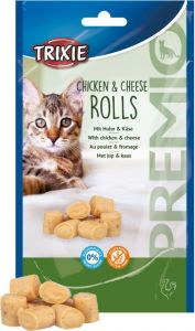 Trixie Premio Chicken &amp; Cheese Roll poulet fromage snack pour chat 50gr