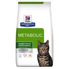 Hill's Metabolic Weight Management nourriture pour chat Chicken sac de 8kg
