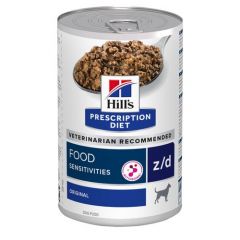 Hill's Prescription Diet z/d Food Sensitivities nourriture pour chien humide boîte de 370g