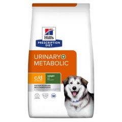 Hill's C/D Multicare Urinary + Metabolic nourriture pour chien 1.5kg