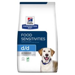 Hill's D/D Food Sensitivities croquettes pour chien 4kg