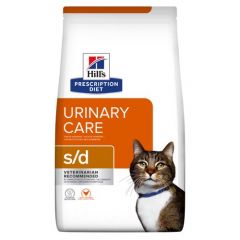 Hill's Prescription Diet s/d Urinary Care nourriture pour chat avec du poulet sac de 3kg