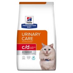Hill's C/D Multicare Stress Urinary Care nourriture pour chat avec Seafish 8kg