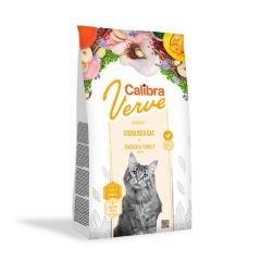 Calibra Verve Grain Free - Sterilised Cat - Chicken &amp; Turkey 3.5 kg