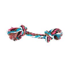 Jouet pour chien en corde à nœuds en coton 20cm