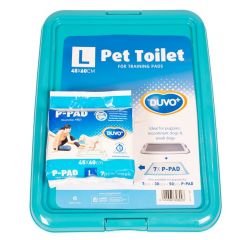 Duvo+ toilette pour animaux 60x60cm chien