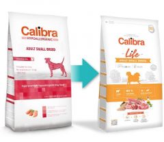 Calibra Life Dog Croquettes pour chiens adultes de petite race à l'agneau 6kg