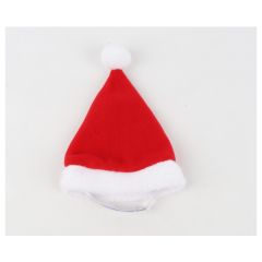 Bonnet de père Noël rouge/blanc - 22 x 16 x 4 cm