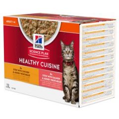 Hill's Science Plan healthy cuisine stew pour chats 12 x 80 g