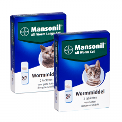 Mansonil All Worm Cat anthelminthique pour chats