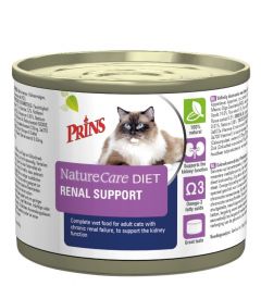 Prins NatureCare Diet Renal Support nourriture pour chats 200 grammes