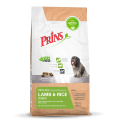 Prins Procare Hypoallergenic Lamb &amp; Rice Senior dog food 15kg