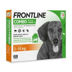 Frontline Combo Spot On 1 Dog Small - Produit anti-puces et tiques - 4+2 pip