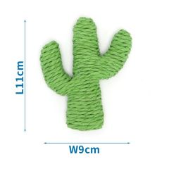 Jouet pour chat en forme de cactus
