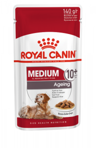 Royal Canin Medium Ageing 10+ nourriture humide pour chiens en sachets de 10x140g