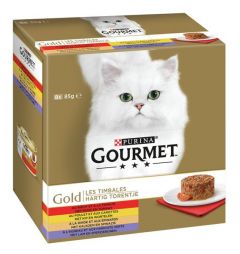 Purina Gourmet Gold - Hearty Turret 8-pack 8x85g