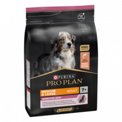 Purina Pro Plan Senior Medium &amp; Large Sensitive Skin 3kg Saumon