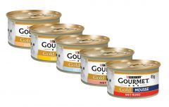 Gourmet Gold Mousse nourriture humide chat 85 grammes