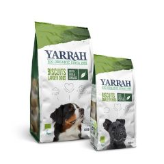 Yarrah biscuits pour chiens bio et végétaliens