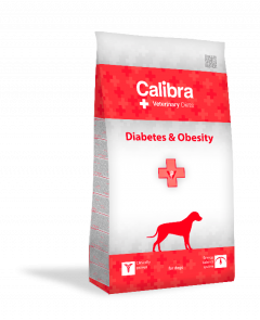 Calibra Veterinary Diets Dog Diabetes &amp; Obesity nourriture pour chien 12kg