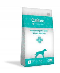 Calibra Veterinary Diets Dog Hypoallergenic Skin &amp; Coat support dog food 12 kg