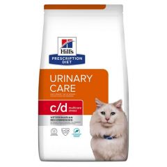 Hill's C/D Multicare Stress Urinary Care nourriture pour chat avec poulet 8kg sac