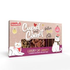 Rosewood Cupid&amp;Comet Canapés Christmas cat friandises 120gr