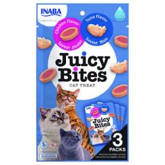 Inaba Juicy Bites Chicken &amp; Tuna friandises pour chats