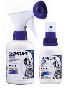 Frontline Spray Chien/Chat - Répulsif anti-puces et anti-tiques