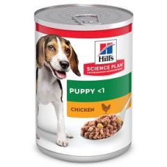 Hill's Science Plan Dog Puppy Wet Food Chicken 12 boîtes de 370g