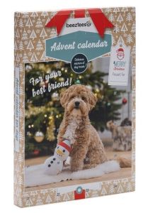 Beeztees Calendrier de l'Avent de Noël Patte de chien