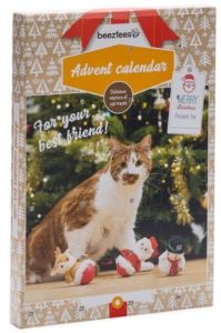 Beeztees Calendrier de l'Avent de Noël Chat ronronnant