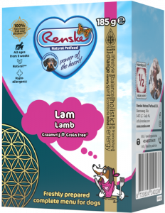 Renske fresh dog food Lamb Grain-free 185 grammes