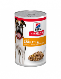 Hill's Science Plan Adult Light Dog nourriture humide 370gr