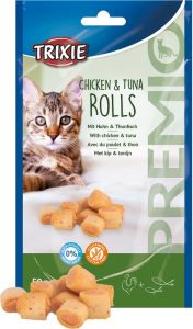 Trixie Premio Rouleaux au poulet et au thon friandises pour chats