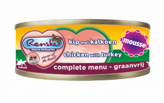 Renske fresh mousse chicken/turkey 70gr nourriture pour chats