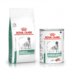 Royal Canin aliments pour chiens diabétiques 