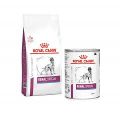 Royal Canin Renal Special Dog large and small pack